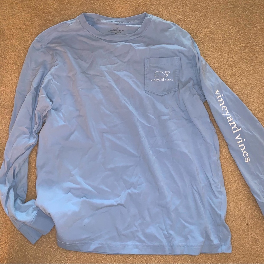 NWOT Vineyard Vines Long Sleeve Logo Tee